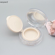 [woyao2] 15g/0.5oz Empty Air Cushion Puff Box Portable Cosmetic Makeup Case Container with Powde Spo