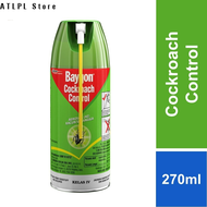 Baygon Cockroach Control Insecticide Spray 270ml Fast Acting Effective Roach Killer Ant Termite Pest