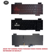 ASUS TUF GAMING FX504 FX504GD FX505 FX505G SERIES KEYBOARD US BACKLIT AEBKLU03010 V170746GS1