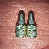 【R22 To R410A】Converter Aircond Adapter Gas Manifold Charging Hose Meter Connector AC Spare Part USA