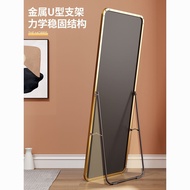 H-Y/ Full-Length Mirror Dressing Floor Mirror Home Wall Mount Wall-Mounted Girl Bedroom Makeup Three-Dimensional Wall-Mo
