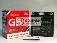 Bình ắc quy GS GT6A Dream Wave alpha nhỏ Future đầu Sirius xăng cơ Jupiter xăng cơ Taurus Mio (12V-6