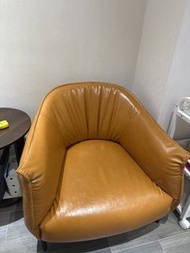 真皮靚單人梳化
