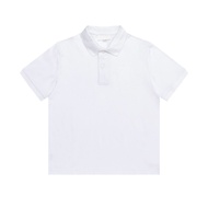 NEW 2025 Ami Paris Spring And Summer New Embroidered Love Short Sleeve Polo Shirt Lapel Simple Casua