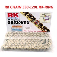 RK 530 KRX X-RING CHAIN 0 120L 520 525 KRX 530 KRX - 120L RX-RING RK CHAIN TAKASAGO