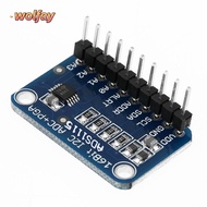 YOLANDA Analog To Digital Module, ADS1115 16Bit ADS1115 Development Board, Low Power 4 Input Channel