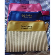 Souvenir Pouch / Mini Channel Wallet + Screen Printing