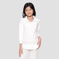 Aero Vest Kerah Sweater Anak Perempuan 121528357