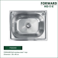 ซิงค์ล้างจาน ซิงค์ อ่างล้างจาน อ่างล้างจาน 1 หลุม อ่างล้างจาน 1 หลุม พร้อมอุปกรณ์ติดตั้ง Kitchen Sin