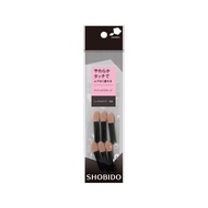SHOBIDO makeup sponge eye shadow brush 6 pieces, soft material/even coloring