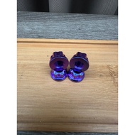 Titanium nut m8 thread 12, titanium nut thread 12, ninja gear nut