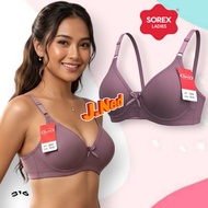 J316 (1 - 3 Pcs) Sorex Bra Foam No Wire Cup B Two Hooks Size 34 36 38