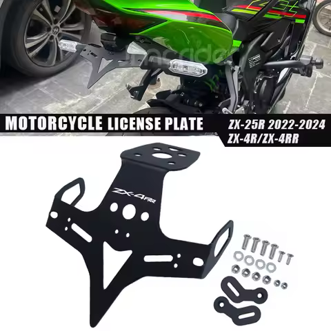 Motorcycle Tail Tidy Fender Eliminator Registration License Plate Holder For Kawasaki ZX4R/ZX25R ZX 