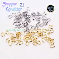 U Connector Crimp Stopper Horseshoe Curved Connector DIY