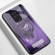 Case For Xiaomi Redmi Note 9 9s 9 Pro POCO M2 Shockproof Glass Shell Symbol Phone