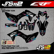 HONDA Decal Sticker Crf 150 L - CRF Motorcycle Sticker - Sticker Crf 150LHONDA