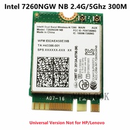 7260NB 7260HMW 7260 NB 300Mbps 2.4G/5Ghz M.2 Wifi Card 802.11N