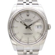 勞力士 Datejust 36 手錶，不鏽鋼和 18K白K金[二手]