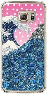 SECOND SKIN Neo Ukiyo-e (Clear) Design by 326 / for Galaxy S6 Edge 404SC/SoftBank SSC404-PCCL-326-Y7