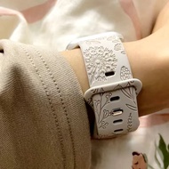 AppleWatch表带iwatch表带款苹果手表表带S9压花硅胶表带AppleWatch Strap iwa20251107