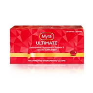 EXP 1/23 ULSSI Myra Ultimate Astaxanthin + Lycopene + Vitamin E Dietary Supplement 30 Softgel Capsul