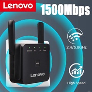 vhy0y Lenovo New 5Ghz WiFi Repeater 1200Mbps Router Black WiFi Extender Amplifier 2.4G 5.8GHz WiFi Signal Booster Long Range Network Range extender