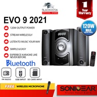 [NEW VERSION 2021]SonicGear Evo 9 BTMI Bluetooth Multimedia Speaker