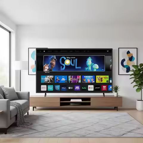 32-inch 1080p Smart TV with AirPlay, Chromecast, Screen Mirroring, 150+ Free Channels (Renewed)