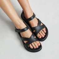 KANDAL KD0102 Akross-Men's And Women's Sandals Black Lightweight Waterproof Quick-Drying EUR 37-42