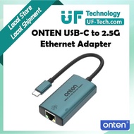 ONTEN USB-C to 2.5G Ethernet/RJ45/LAN Adapter OTN-UC602