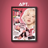 ROSÉ Number One Girl & APT. ft Bruno Mars | POSTER A4 | Rosie Album - BLACKPINK Lisa Jennie Jisoo