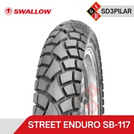 Swallow 120/80-18 Street Enduro SB-117 Tubeless Motorcycle Tire
