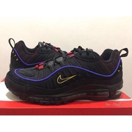 NIKE AIR MAX 98 黑藍 紅黃 鋼彈 CD1537-001