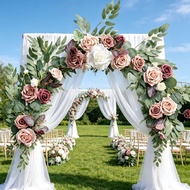 Artificial Eucalyptus Leaves Simulation Vine Wedding Wall Hanging Decoration Green Plant Eucalyptus 