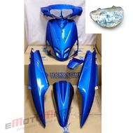 YAMAHA EGO FIRST MODEL COVERSET #BMC LIGHT BLUE YAMAHA EGO BODY COVER SET BIRU #READY STOCK