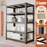 7/6/5 Layer 200*200 Steel Rack Big Size Metal Rack Stainless Rack Organizer Stante Grocery Rack