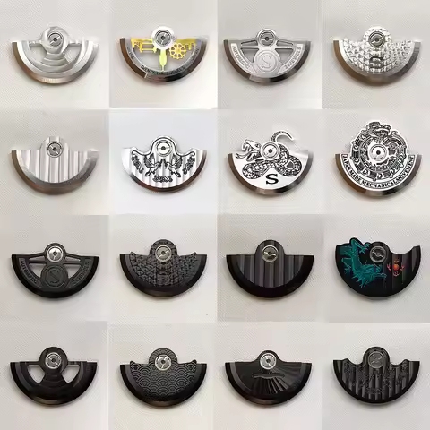 NH35 Movement Rotor Hammer Fit for NH36 NH38 NH39 4R35 7S26 NH35 Movement Pendulum Oscillating Weigh