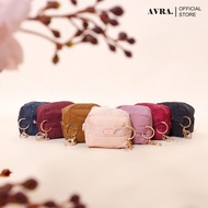 AVRA - Mukena Travelling Mini Pouch Mukena POLOS 2in1 Premium Chin Zipper