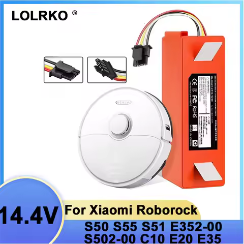 2026 Rechargeable Li-ion Battery for Roborock S4 Max S5 Max S6 MaxV S7 MaxV Q5 Q7 E20 E25 for Xiaomi