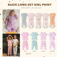 [TOMS] BOHOPANNA - PANNADAILY | PANNA DAILY (1 set) Attire Set Basic Long Set Baby Kids Print Girl |