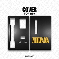 NIRVANA BLACK YELLOW BACKDOOR 3D PRINT B80