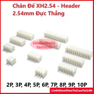 Bracket XH2.54 - Header 2.54mm Male Straight, 2P, 3P, 4P, 5P, 6P, 7P, 8P. 9P, 10P