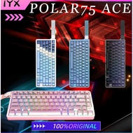 IYX POLAR75 ACE Magnetic Keyboard Aluminum Alloy Magnetic Switch 8k Polling Rate Gasket Structure RG