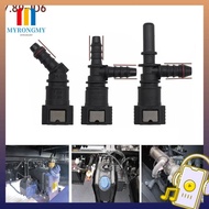 MYRONGMY  Line Hose, 7.89 ID6 PA12 Plastic Hose Coupler, Auto Accessories Bundy Tee 45° Quick Releas