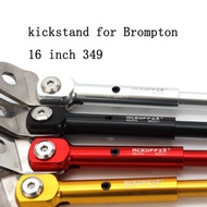 Aceoffix new ks01U foot support 16 inch 349 kickstand for Brompton bike accessories aluminum alloy