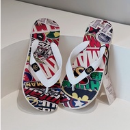 Men's Flip-flops Round Toe Thailand Logo HD Marvel Superman 3D Printed Rubber Sole -T003