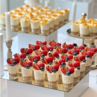 Pudding Cup 50ml - 50pcs Disposable Airline Cup, Aviation Cup, Hard Plastic Tea Water Testing Cup