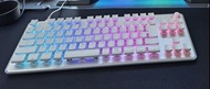 9成9新 磁軸 TURTLE BLEACH VULCAN II TKL PRO 白色機械鍵盤 RGB 背光 keyboard 日版