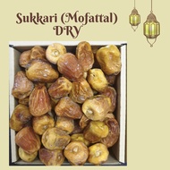 Kurma Sukkari Kering | Dry Sukkari date | Mufatal Sukkari | Sukari Dates 500g , 1kg , 3 kg