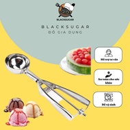 Stainless Steel Squeeze Gelato Ice Cream Scoop, Ice Cream Scoop, Multi-Size Ice Cream Scoop, Round F